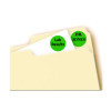Printable Self-Adhesive Removable Color-Coding Labels, 0.75" Dia, Green, 24/Sheet, 42 Sheets/Pack, (5463)