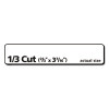 Permanent Trueblock File Folder Labels With Sure-Feed Technology, 0.66 x 3.44, White, 30/Sheet, 50 Sheets/Box