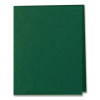 Twin-Pocket Folder, Accommodates (100) 11 x 8.5 Sheets, Green, 25/Box