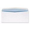 Double Window Security-Tinted Check Envelope, #9, Commercial Flap, Gummed Closure, 3.88 X 8.88, White, 500/Box