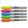 Neon Permanent Markers, Fine Bullet Tip, Assorted Colors, 5/Pack