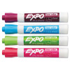 Low-Odor Dry-Erase Marker, Broad Chisel Tip, Assorted Pastel Colors, 4/Set