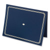 Certificate Holders, 9.5 x 12, Blue/Gold, 6/Pack