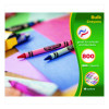 Classpack Crayons, Regular Size, 0.31" x 3.63", 16 Assorted Colors, 800/Box