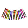 Classpack Crayons, Regular Size, 0.31" x 3.63", 16 Assorted Colors, 800/Box