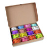 Classpack Crayons, Regular Size, 0.31" x 3.63", 16 Assorted Colors, 800/Box