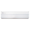 Low-Profile Under-Cabinet Led-Tube Light Fixture With (1) 9 W Led Tube, Steel Housing, 18.25" x 4" x 1.75", White