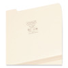 Expandable Heavyweight File Folders, 1/3-Cut Tabs: Assorted, Letter Size, 1.5" Expansion, Manila, 50/Box