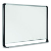 Pure Platinum Dry Erase Board, 96" x 48", White Surface, Silver/Black Aluminum Frame