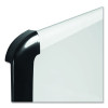 Pure Platinum Dry Erase Board, 96" x 48", White Surface, Silver/Black Aluminum Frame
