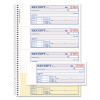 Multipart Money/Rent Receipt Book, Two-Part Carbonless, 7.13 x 2.75, 4 Forms/Sheet, 200 Forms Total