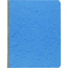 Pressboard Report Cover With Tyvek Reinforced Hinge, 2-Hole Prong Fastener, 3" Capacity, 8.5 x 11, Light Blue