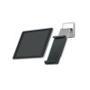 Mountable Tablet Holder, Silver/Charcoal Gray