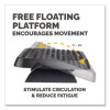 Standard Footrest, Adjustable, 17.63w X 13.13d X 3.75h, Graphite