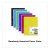 Spiral Notebook, 1-Subject, Medium/College Rule, Randomly Assorted Cover Color, (100) 11 x 8 Sheets