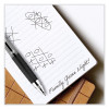 Signo 207 Gel Pen, Retractable, Fine 0.5 Mm, Black Ink, Smoke/Black Barrel, Dozen