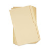 Top Tab File Folders, 1/2-Cut Tabs: Assorted, Legal Size, 0.75" Expansion, Manila, 100/Box