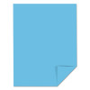 Color Paper, 24 Lb Bond Weight, 8.5 x 11, Lunar Blue, 500 Sheets/Ream