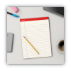 Colored Perforated Ruled Writing Pads, Wide/Legal Rule, (50) Ivory 8.5 x 11 Sheets, Dozen