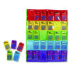 Rainbow Calculators And Storage Chart, 8-Digit, Lcd, 30 Calculators
