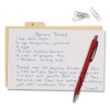 A-Z Index Card Dividers, Pre-Printed, 1/5-Cut Top Tab For 5 x 8 Cards, Manila, 25/Pack