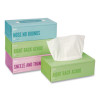 Ultra Soft Standard Facial Tissue, 2-Ply, White, 160 Sheets/Box, 3 Boxes/Pack, 12 Packs/Carton