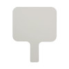 Dry Erase Paddle, 9.75" x 8", White Surface, 12/Pack