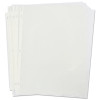 Standard Sheet Protectors, Medium-Duty, Side: 3-Hole Punched, Top Load 8.5 x 11 Insert, Nonglare Clear Front, 100/Box