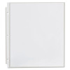 Standard Sheet Protectors, Medium-Duty, Side: 3-Hole Punched, Top Load 8.5 x 11 Insert, Nonglare Clear Front, 100/Box