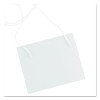 Clear Badge Holders W/Neck Lanyards, 3 X 4, White Inserts, 100/Box