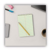 Steno Pads, Red Cover, Pitman Rule, (60) Green-Tint 6 x 9 Sheets