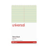 Steno Pads, Red Cover, Pitman Rule, (60) Green-Tint 6 x 9 Sheets