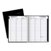 Dayminder Hardcover Weekly Vertical-Column Format Appointment Book, 11 x 8, Black Cover, 12-Month (Jan To Dec): 2026