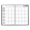 Dayminder Monthly Planner, Ruled Blocks, 12 x 8, Black Cover, 14-Month: Dec 2025 To Jan 2027