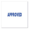 Message Stamp, Approved, Pre-Inked One-Color, Blue