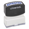 Message Stamp, Approved, Pre-Inked One-Color, Blue