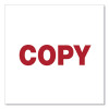 Message Stamp, Copy, Pre-Inked One-Color, Red