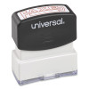 Message Stamp, Faxed, Pre-Inked One-Color, Red