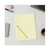 Glue Top Pads, Wide/Legal Rule, (50) Canary Yellow 8.5 x 11 Sheets, Dozen