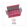 Bevel Block Erasers, For Pencil Marks, Slanted-Edge Rectangular Block, Large, Pink, 20/Pack