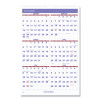 Monthly Wall Calendar With Ruled Daily Blocks, 15.5 x 22.75, White Sheets, 12-Month (Jan To Dec): 2026