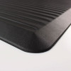 Afs-Tex 6000X Anti-Fatigue Mat, Rectangular, Midnight Black Ribbed Surface, 23" x 67"