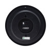 Deluxe 13 1/2" Indoor/Outdoor Atomic Clock, 13.5" Overall Diameter, Black Case, 1 Aa (Sold Separately)
