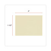 Recycled Self-Stick Note Pads, 1.5" x 2", Yellow, 100 Sheets/Pad, 12 Pads/Pack