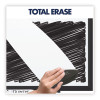 Classic Series Total Erase Dry Erase Boards, 60" x 36", White Surface, Black Aluminum Frame