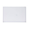 Melamine Dry Erase Board With Aluminum Frame, 36" x 24", White Surface, Anodized Aluminum Frame