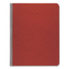 Pressboard Report Cover With Tyvek Reinforced Hinge, Two-Piece Prong Fastener, 3" Capacity, 8.5 X 11, Executive Red