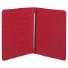 Pressboard Report Cover With Tyvek Reinforced Hinge, Two-Piece Prong Fastener, 3" Capacity, 8.5 X 11, Executive Red