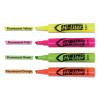 Hi-Liter Desk-Style Highlighter, Assorted Ink Colors, Chisel Tip, Assorted Barrel Colors, 4/Set