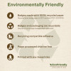 Ecofriendly Adhesive Name Badge Labels, 3.38 X 2.33, White, 400/Box